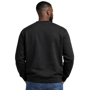 Pull à col rond en chenille noir Phi Beta Sigma, vêtement de fraternité grecque avec design chenille classique, confort et style premium - Product Image 2