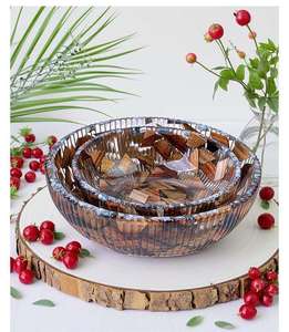 Tazón de Arroz de Resina y Madera de Acacia, Tazón para Ensalada, Tazón Grande para Sopa y Fideos, Estilo Japonés Retro, Biodegradable, Resistente al Calor, para Fiestas - Product Image 1