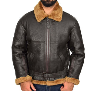 Vestes en cuir véritable pour hommes grande taille avec broderie personnalisée, veste de style universitaire, veste zippée en cuir PU - Product Image 4