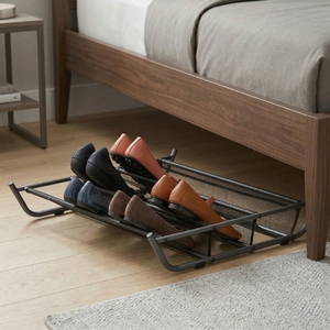 Organizador de Zapatos de Gran Capacidad para Debajo de la Cama, de Metal, Moderno y Independiente - Product Image 1
