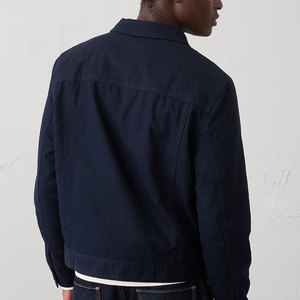 Chaqueta de lona impermeable hecha a medida para hombre, elegante chaqueta de lona de invierno para hombre en venta en línea - Product Image 2