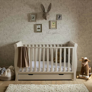 Lit cododo bébé en bois massif avec roulettes et rangement, montage facile, mobilier de chambre d'enfant 2102432 - Product Image 6