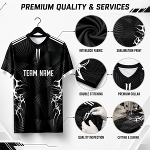 Conjunto de Uniforme de Fútbol Personalizado para Club, Unisex, Tallas Grandes, Manga Corta, Sublimado, Venta al Por Mayor - Product Image 4