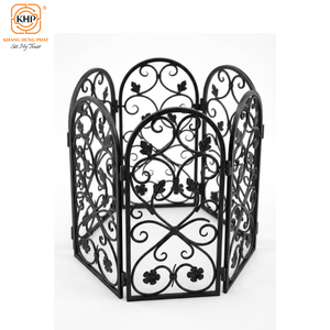 Valla de Hierro Forjado de Lujo, Galvanizada y con Recubrimiento en Polvo, Diseño Ornamental Ecológico, Servicio de Modelado 3D, Personalizable y Moderno - Product Image 3