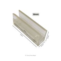 Plaquette d'insertion de patin de guidage coulissant pour ascenseur de haute qualité 120 mm x 10 mm, compatible avec les pièces de rechange d'ascenseurs Otis