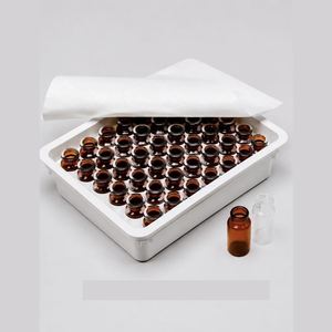 Vial de Vidrio Ámbar RTU con Base y Tubo de 6 ml, Estéril, Listo para Usar, Envase Farmacéutico para Productos Inyectables Sensibles a la Luz - Product Image 1