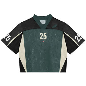 Camiseta Deportiva Personalizada 2026, Cuello en V, Sublimada, Hombros Caídos, Malla Transpirable, 100% Poliéster, Antibacteriana, Sin Costuras, Corte Holgado para Hombre, OEM - Product Image 4