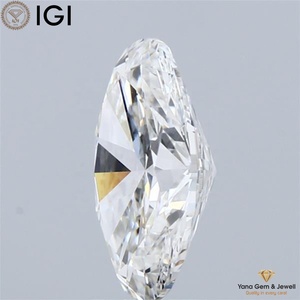 Hermoso Diamante Cultivado en Laboratorio con Corte Ovalado CVD de 3.50 Quilates, Color F, Claridad VVS2, Certificado IGI, Joyería Contemporánea - Product Image 3