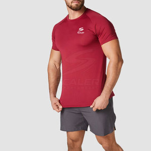 Camiseta Deportiva de Punto de Primera Calidad, Ajustada, Transpirable, Ligera, de Secado Rápido y Ecológica para Gimnasio, Running y Deportes al Aire Libre - Product Image 2