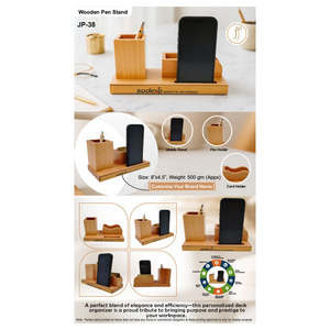 WoodLux Personalized Printing Table <b>Top</b>-Promotional Office Product for <b>Easter</b> & Halloween - Product Image 4