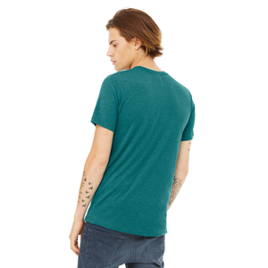 บริการ OEM คุณภาพสูง เสื้อยืดโอเวอร์ไซส์แบบเรียบสีพื้น สำหรับผู้ชาย พร้อมสกรีนโลโก้ตามสั่ง และเสื้อยืดแห้งเร็ว - Product Image 4