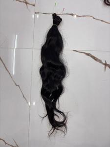 Extensiones de Cabello de Templo Indio 100% Virgen Natural en Trama, Precio Directo de Fábrica al Por Mayor - Product Image 4