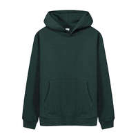 Erkek Kışlık %100 Pamuk Düz Renk Kapüşonlu Sweatshirtler - Özelleştirilebilir Sokak Modası Kapüşonlu Tasarım