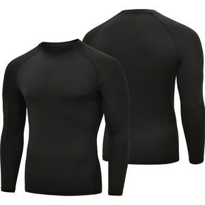 Vêtements de sport personnalisés en gros, hauts de compression à sublimation, pour la musculation et le fitness - Product Image 4