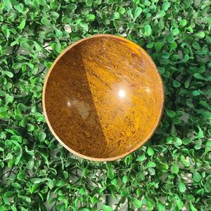 Accesorio decorativo de lujo de alta gama en mármol ónix, centro de mesa de piedra pulida premium, precio al por mayor - Product Image 4