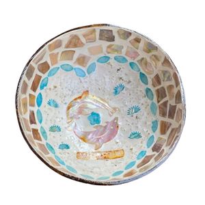 ชามมะพร้าวขายดีที่สุด ขายส่ง ชามมะพร้าวเปลือกมุก โรงงานเวียดนาม ราคาแข่งขัน สีปรับแต่งได้ - Product Image 1