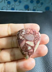 Lot en gros de cabochons de Mookite rose naturelle Affection Gems, 36 carats, effet de changement de couleur, taille poire, pour la fabrication de bijoux du Rajasthan - Product Image 4