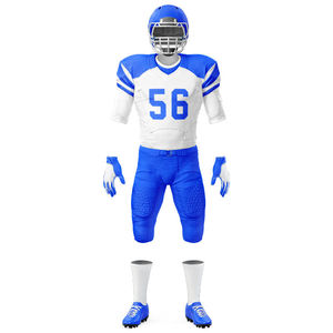 Uniformes de Fútbol Americano de Alta Calidad para Hombre, Conjunto Deportivo Ligero, 100% Poliéster, Uniforme de Fútbol Americano Transpirable - Product Image 3
