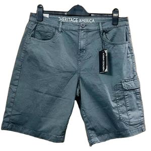 Shorts cargo décontractés pour homme, de haute qualité, respirants, à séchage rapide, 6 poches, 100% coton, taille unie, collection hiver - Product Image 1