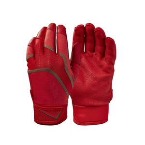 Gants de frappe en cuir personnalisés professionnels pour le baseball et le softball - Légers, avec fermeture éclair, pour l'entraînement - Product Image 3