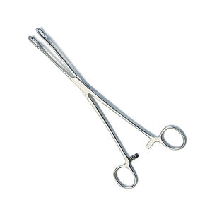 Pince à éponge chirurgicale manuelle en acier inoxydable Foerster 200 mm 17-142-200 réutilisable pour usage hospitalier par Blush Surgical - Product Image 1