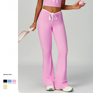 Leggings acampanados de moda para mujer 2026, para deportes y actividades al aire libre, leggings para gimnasio, diseños personalizados - Product Image 3