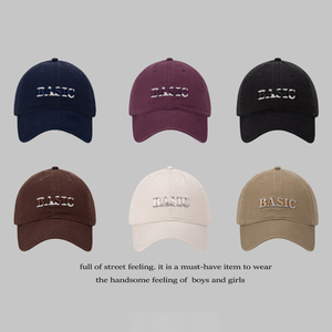 Custom Logo Vintage Washed Duckbill Baseball Cap Hand Embroidered 100% Cotton Sporty Casual for Unisex - Product Image 3