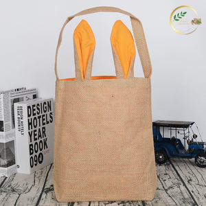 Sac de rangement en jute fait main de qualité supérieure pour un rangement élégant et fonctionnel - Product Image 2