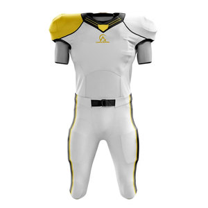 Tenue professionnelle de football américain en polyester durable, flexible, confortable et résistante - Product Image 1