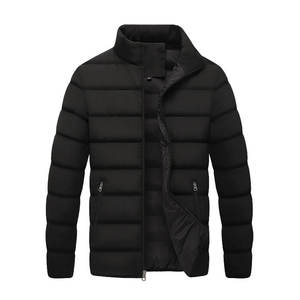 Chaqueta Bomber de Hombre con Logotipo Personalizado, Cuello Alto, Cálida para Invierno, Corte Regular, Estilo Urbano, en Oferta - Product Image 1