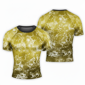เสื้อรัดรูปเนื้อนุ่มสวมใส่สบาย พิมพ์ลายได้ตามต้องการ แขนสั้น สำหรับเล่นกีฬา ฟิตเนส วิ่ง ออกกำลังกาย ทนทาน ป้องกันการระคายเคือง - Product Image 3