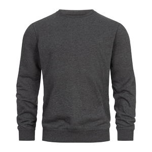 Sweat-shirt à col rond coupe classique, toucher doux, à porter au quotidien - Product Image 5