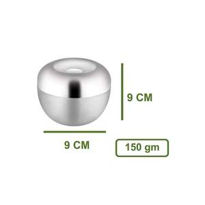 Juego de 3 recipientes temáticos de manzana de acero inoxidable para almacenamiento y contenedor de alimentos - Product Image 3