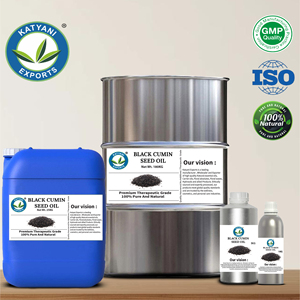 น้ำมันขนส่งเมล็ดยี่หร่าดำ (Nigella sativa) สำหรับเครื่องสำอางและการดูแลส่วนบุคคลสูตร katyani ส่งออกจาก madhya Pradesh อินเดีย - Product Image 2