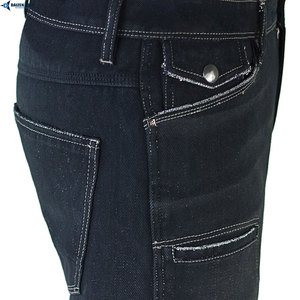 Men's Motorcycle Jeans Thigh <b>Knee</b> Protectors for Lining Breathable Denim Pants Abrasion Resistant <b>High</b>-quality for Riding - Product Image 5