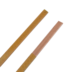 Fil de <span class=keywords><strong>cuivre</strong></span> recouvert de fibre de verre double solide pour applications à haute température, <span class=keywords><strong>conducteur</strong></span> en <span class=keywords><strong>cuivre</strong></span>/aluminium enveloppé de fil de verre - Product Image 3