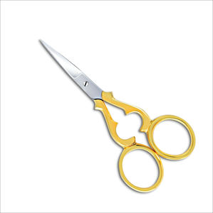 Tijeras para Cutículas de Acero Inoxidable con Punta Curva, Tijeras para Cortar Uñas Extra Finas, Extra Afiladas y Duraderas, para Manicura y Belleza - Product Image 2