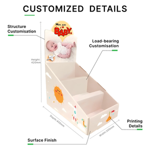 Tùy chỉnh các tông mỹ phẩm truy cập hộp hiển thị sóng trang điểm các tông Pop Up tông hiển thị truy cập cho quảng cáo - Product Image 4