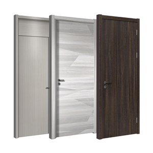 Puerta de Entrada de MDF con Acabado de PVC Resistente al Agua, Moderna y de Alta Calidad, Fabricada en Vietnam, para Hogar u Oficina - Product Image 3