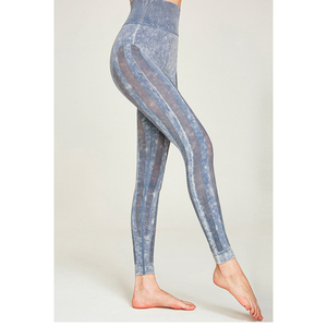 เลกกิ้งออกกำลังกายพิมพ์ลายดีไซน์ใหม่สำหรับผู้หญิง สีสันสดใส คุณภาพสูง พิมพ์ลายแบบซับลิเมชั่นตามสั่ง - Product Image 3