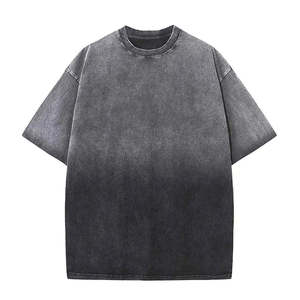 Camisetas de Hombre Estilo Nuevo, Oversize, Lavado Ácido, Tejido Resistente, Térmicas, Color Sólido, Mejor Diseño - Product Image 4