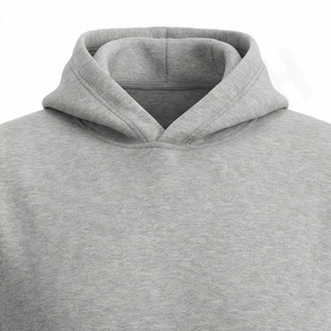 Wholesale <b>Polyester</b> <b>Hoodies</b> 300 GSM Factory Price Premium Sweatshirts Soft Comfortable Warm Supply Custom Logo Bulk Pullover - Product Image 4