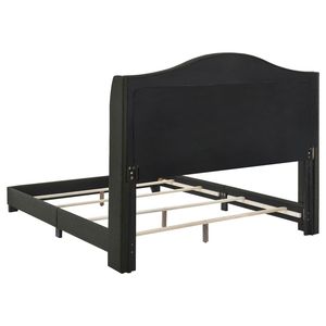 Lit Queen Size Gris Cuivre avec Tête de Lit Capitonnée, Confort et Style Assurés - Product Image 4