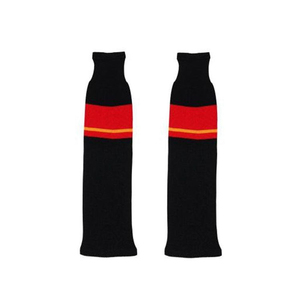 Chaussettes de hockey sur glace haut de gamme pour équipes sportives, avec tissu tricoté durable, construction flexible, port confortable, motifs personnalisés - Product Image 3