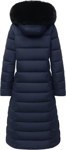 Women's Lightweight <b>Packable</b> Hooded Winter Quilted Puffer <b>Jacket</b> Detachable Sleeves Hat Zipper Closure Waterproof - Product Image 2