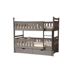 Muebles de dormitorio para niños, litera de madera maciza, diseño moderno de lujo con muchos materiales de almacenamiento de la mejor calidad - Product Image 2