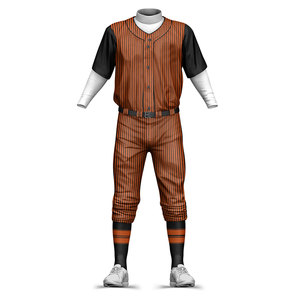 Conjunto de Uniforme de Béisbol de Malla Transpirable Más Vendido, Características Antibacterianas de Secado Rápido para Deportes de Equipo, Nombres de Equipo Personalizados, Venta al por Mayor - Product Image 2