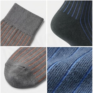 North Approach <b>Knee</b> <b>High</b> <b>Socks</b> Striped Breathable Spandex Polyester Adult Casual Autumn Wear - Product Image 4