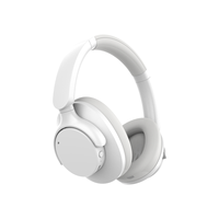 Headset Nirkabel ANC Hibrida dengan Beberapa Pilihan Koneksi, Peredam Kebisingan Aktif, Headphone Over-Ear dengan Mikrofon