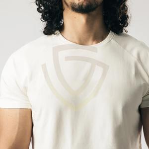 Nouveau T-shirt pour homme en coton 100% à col rond en polaire pour l'automne et l'hiver, écologique et à manches courtes - Product Image 6